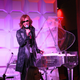 Yoshiki, from X Japan, performed a special Hello Kitty song at the pre-opening party/Gillian G. Gaar